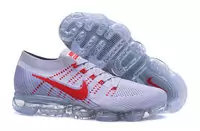 nike hombres lab air vapormax flyknit new gris rouge